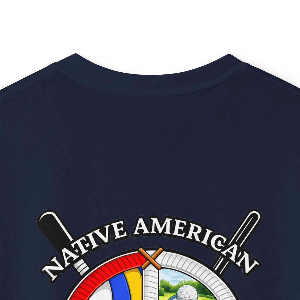 Native American Youth Sports Club Kids T‑Shirt — Multi‑Sport Logo Tee