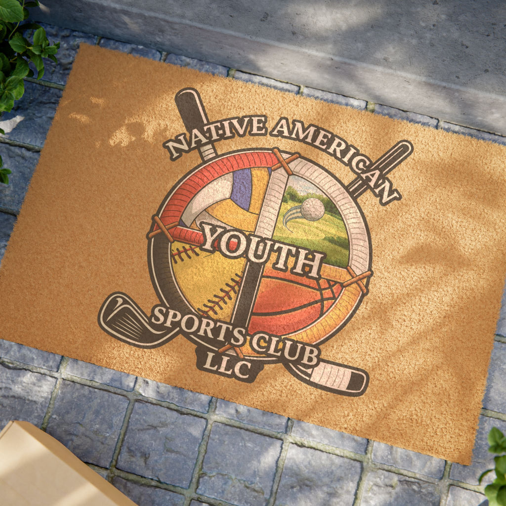 Native American Youth Sports Club Doormat