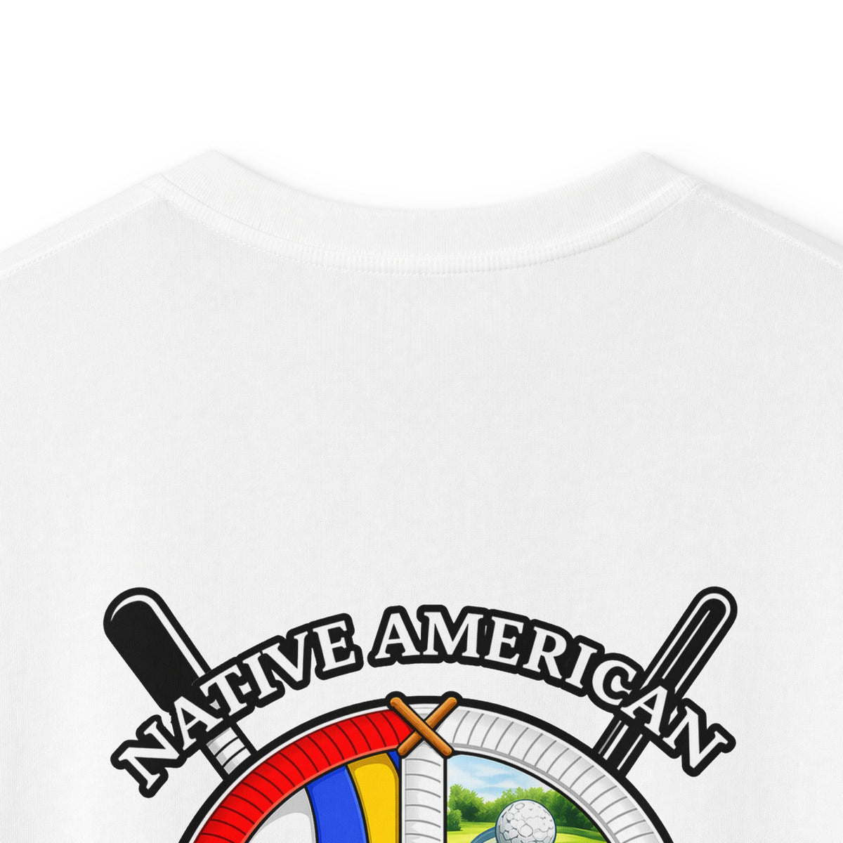 Native American Youth Sports Club Kids T‑Shirt — Multi‑Sport Logo Tee