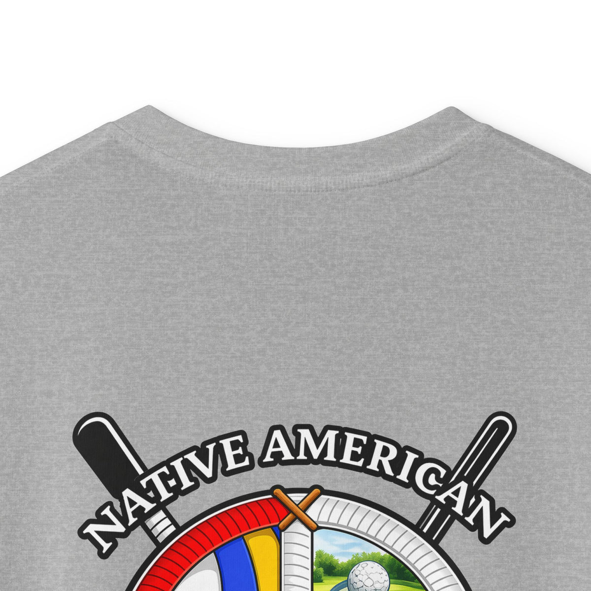 Native American Youth Sports Club Kids T‑Shirt — Multi‑Sport Logo Tee