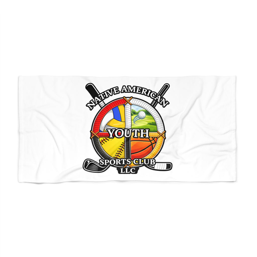 Native American Youth Sports Club Beach Towel