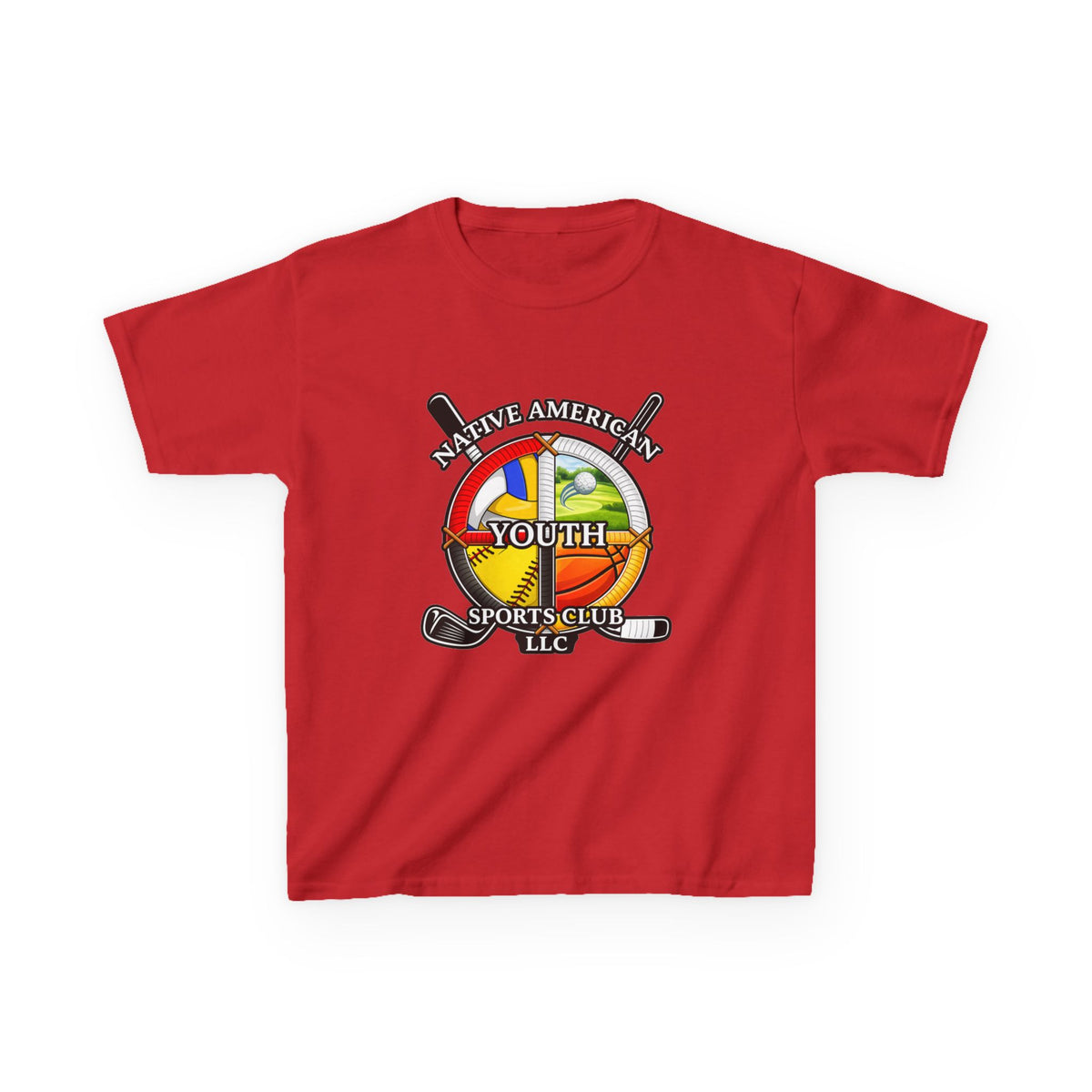 Youth Sports Club Kids T‑Shirt — Save America Hockey Logo Tee