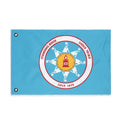 Standing Rock Sioux Tribe Seal Flag — Double-Sided Tribal Emblem Outdoor Flag