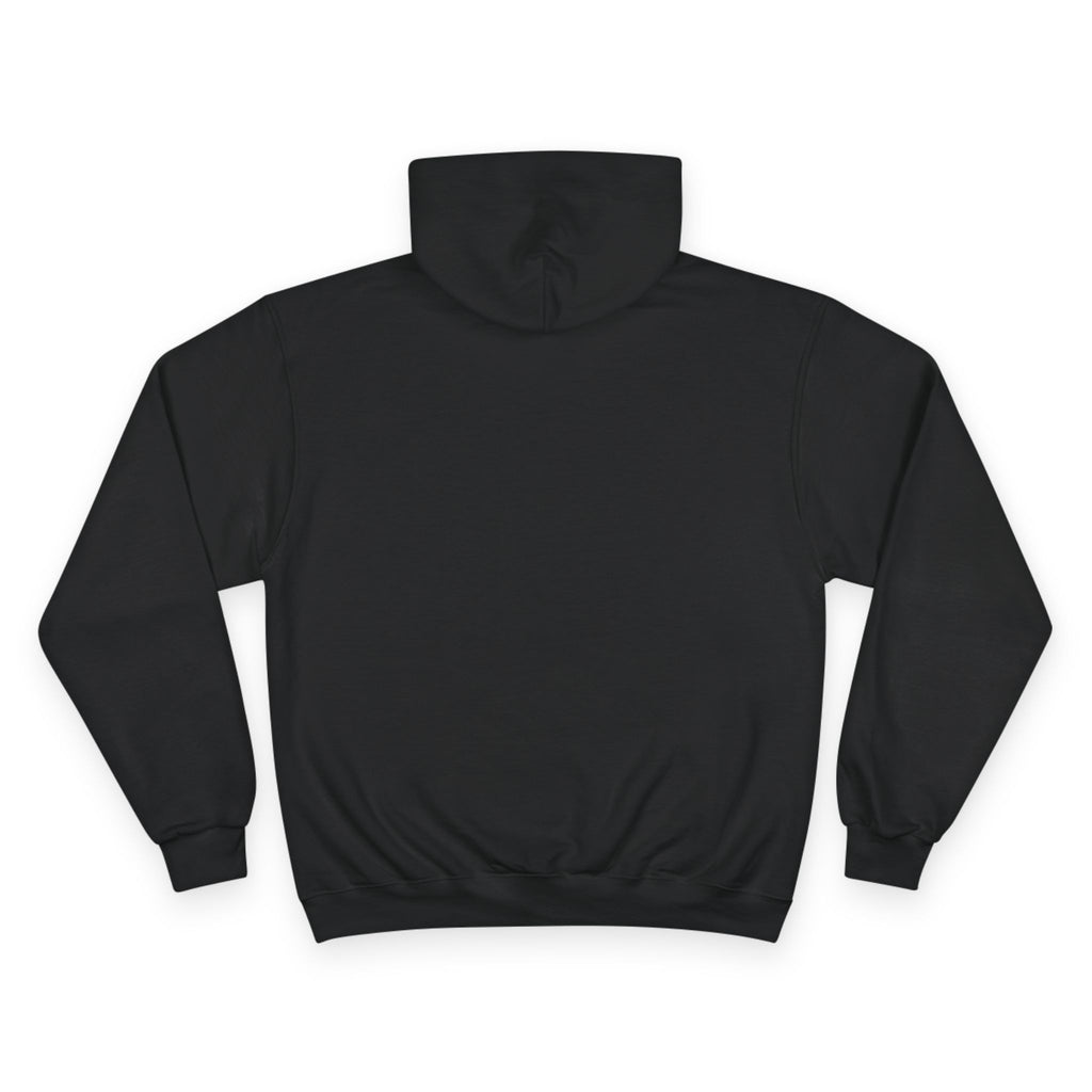 Butterfly Ribbon Cross Hoodie — Pink Awareness Champion Sweatshirt