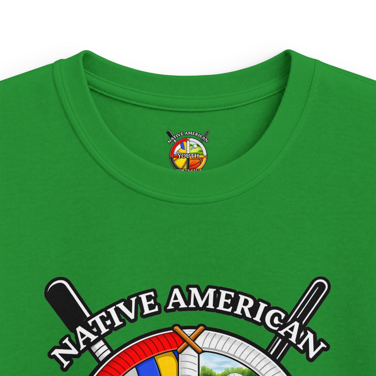 Native American Youth Sports Club Kids T‑Shirt — Multi‑Sport Logo Tee