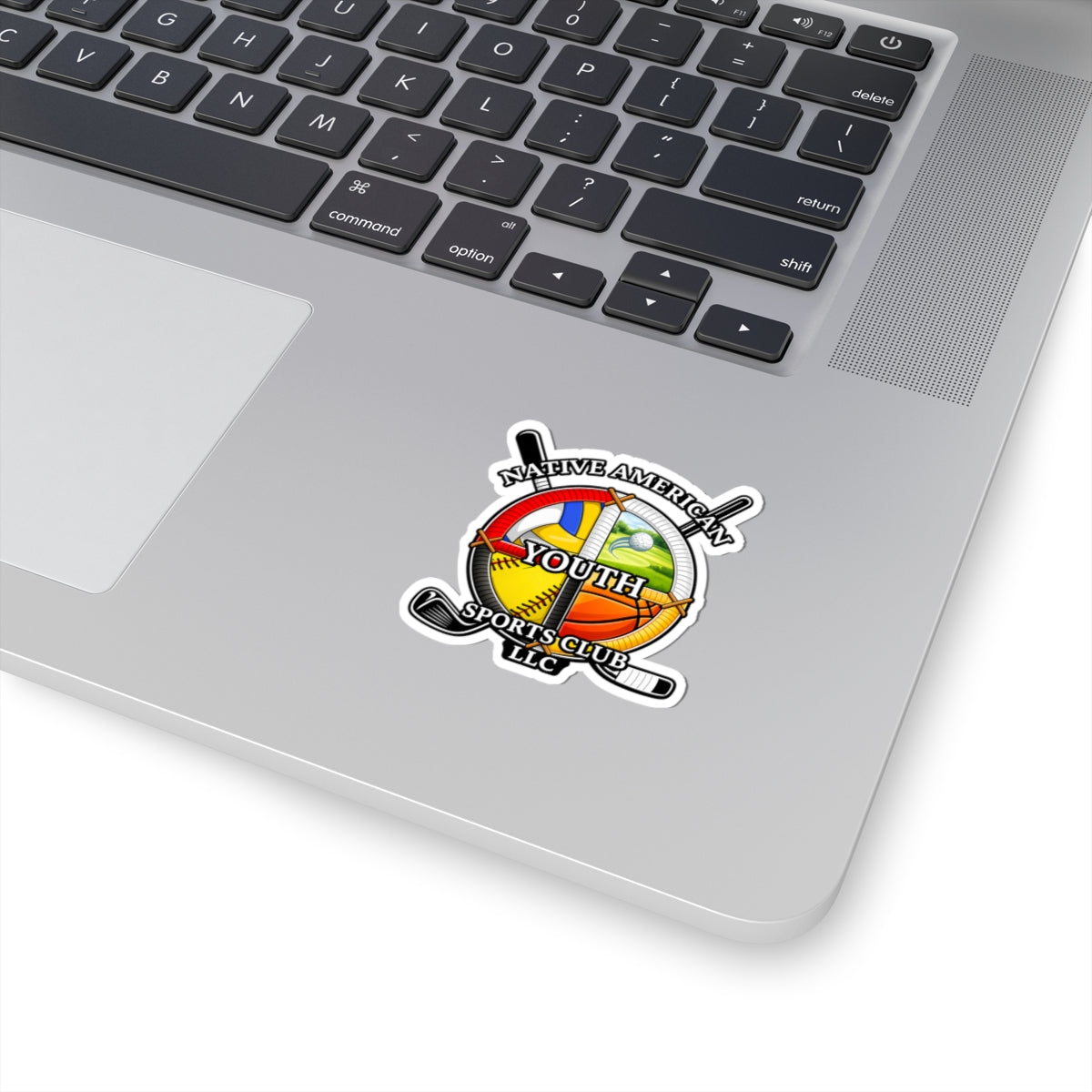 Native American Youth Sports Club Kiss-Cut Sticker