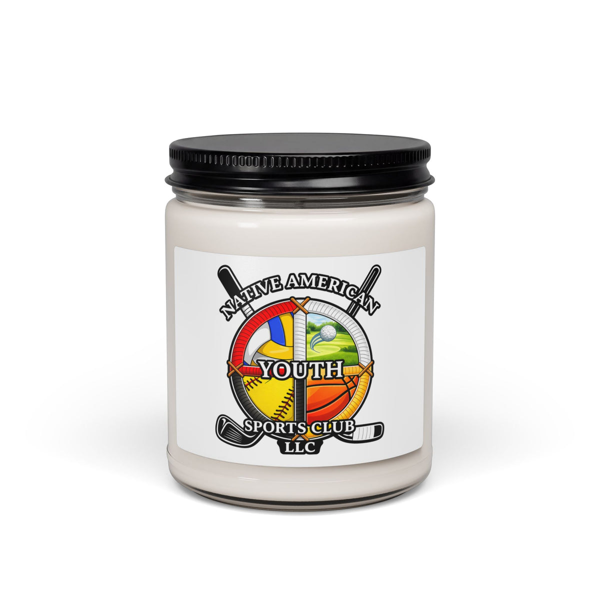 Native American Youth Sports Club 9oz Scented Soy Candle