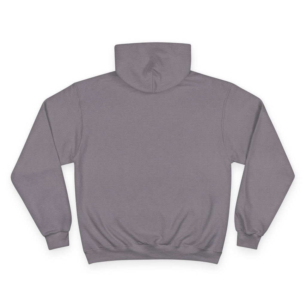 Butterfly Ribbon Cross Hoodie — Pink Awareness Champion Sweatshirt