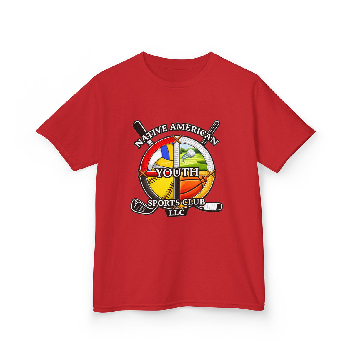 Youth Sports Club Kids T‑Shirt — Save America Hockey Logo Tee