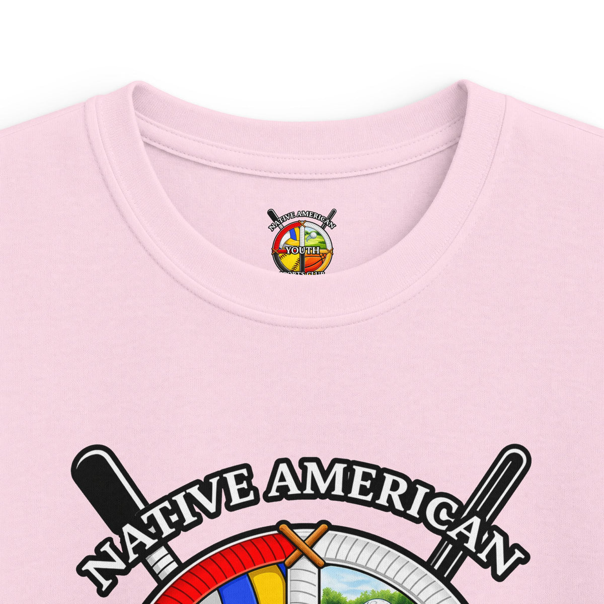 Native American Youth Sports Club Kids T‑Shirt — Multi‑Sport Logo Tee