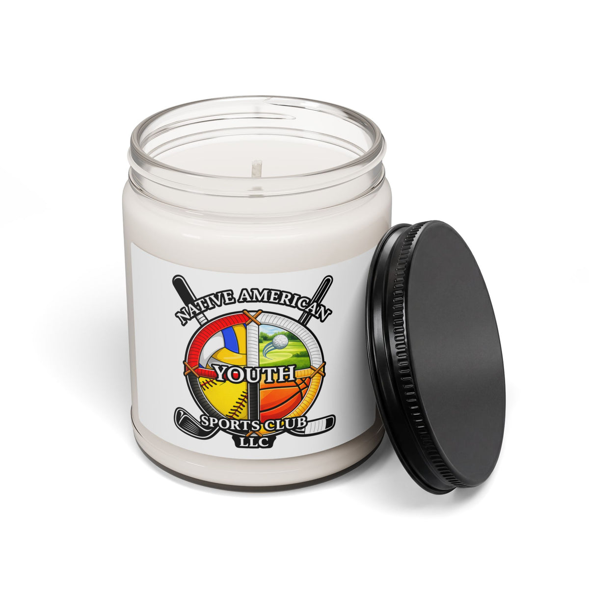 Native American Youth Sports Club 9oz Scented Soy Candle