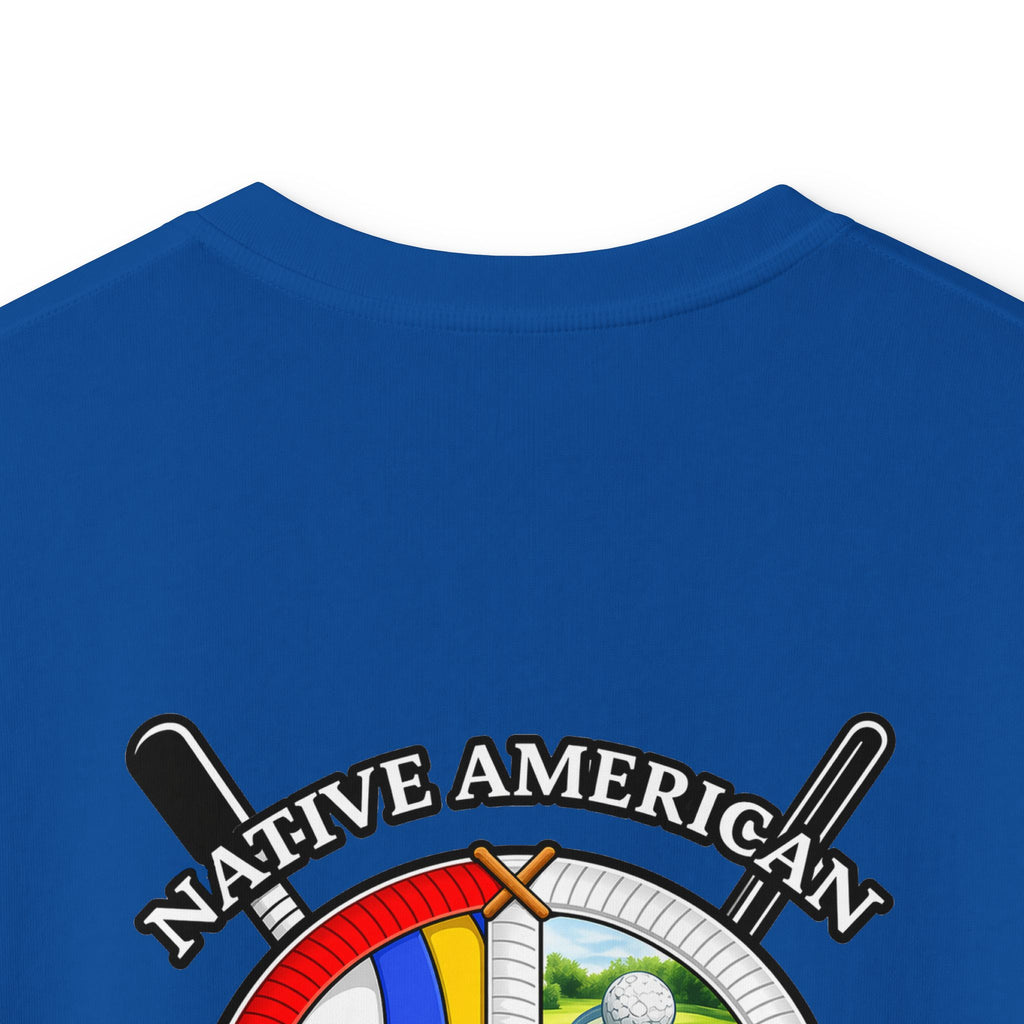 Native American Youth Sports Club Kids T‑Shirt — Multi‑Sport Logo Tee