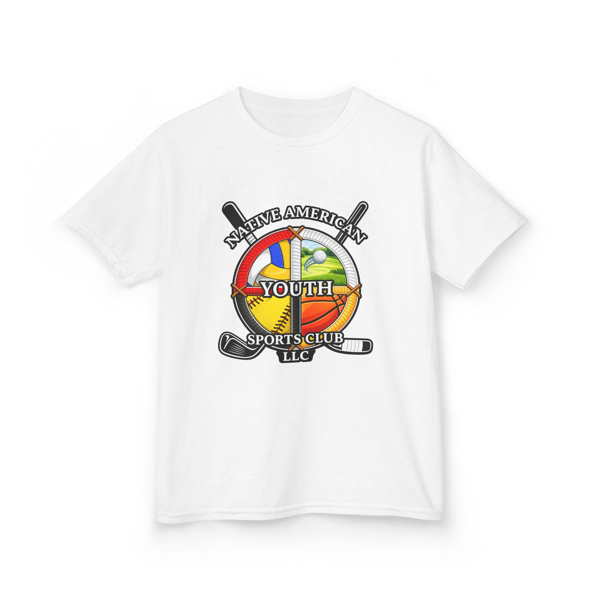 Youth Sports Club Kids T‑Shirt — Save America Hockey Logo Tee
