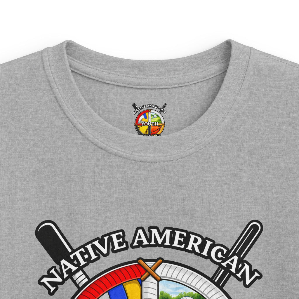 Native American Youth Sports Club Kids T‑Shirt — Multi‑Sport Logo Tee