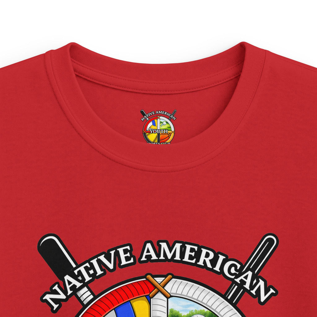 Native American Youth Sports Club Kids T‑Shirt — Multi‑Sport Logo Tee