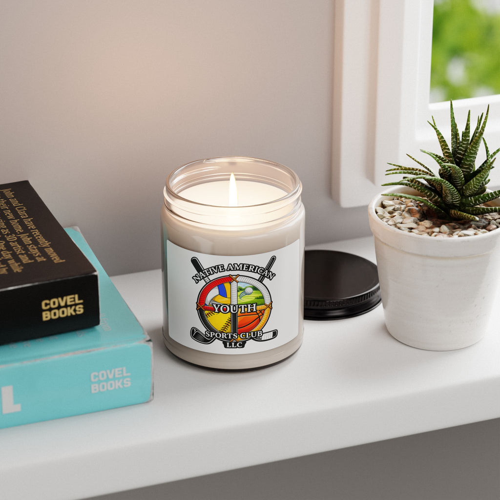 Native American Youth Sports Club 9oz Scented Soy Candle