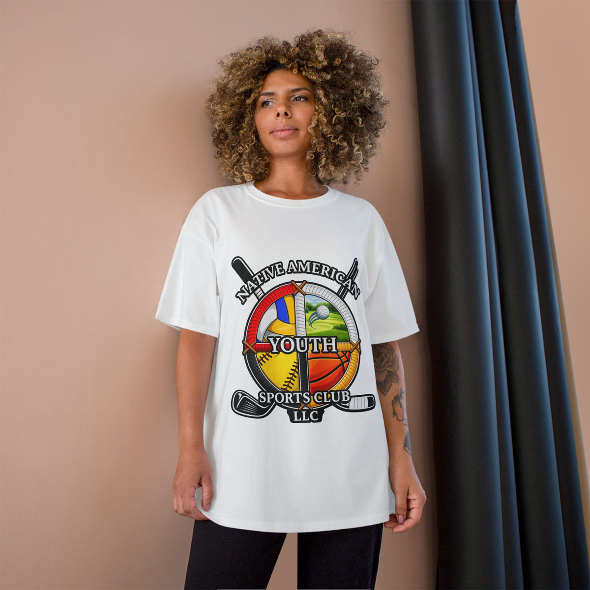 Native American Youth Sports Club Champion T-Shirt
